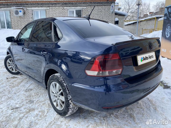 Volkswagen Polo 1.6 МТ, 2017, 252 370 км