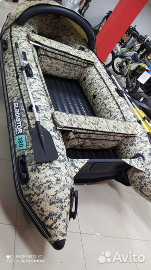 Лодка Gladiator E 380 PRO Camo