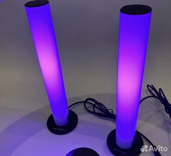 RGB лампа с приложением и реакцией на звук