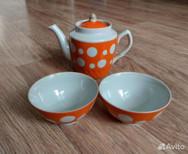 Чайник, пиалы СССР