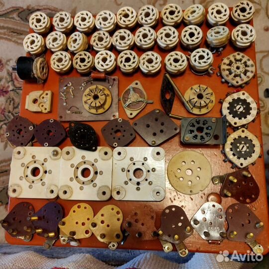 Панельки для радиоламп