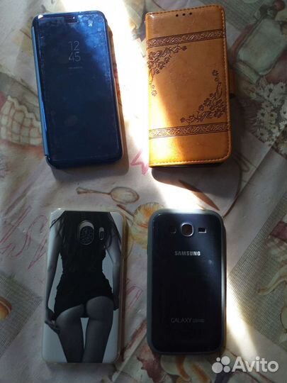 Чехлы-книжки, бампера