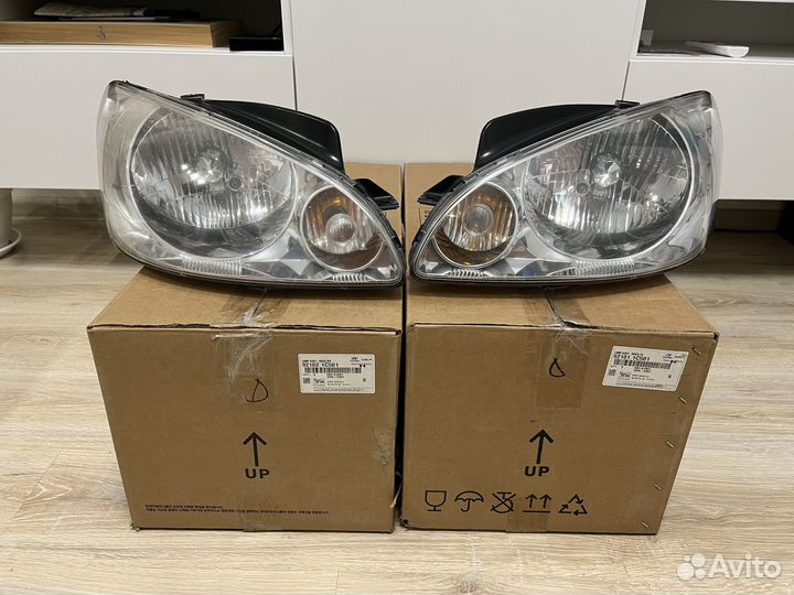 Фара правая и фара левая Hyundai Getz