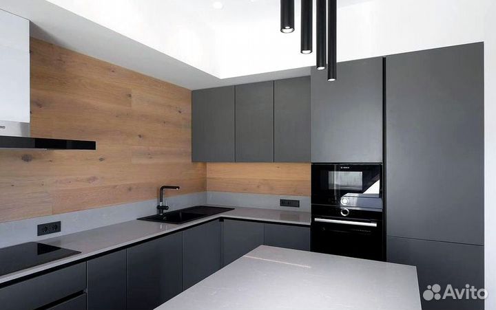 Кухонный гарнитур прямой на заказ