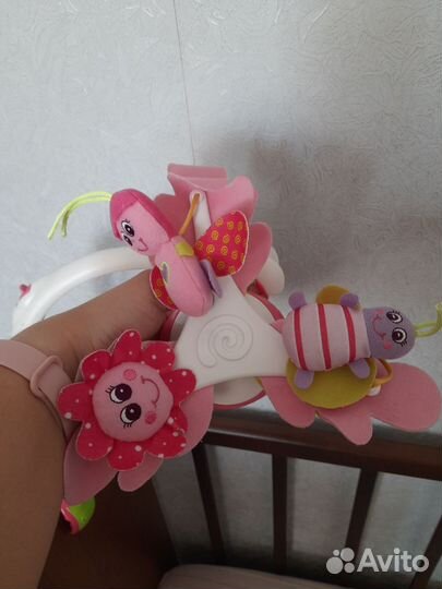 Мобиль и дуга на коляску tiny love