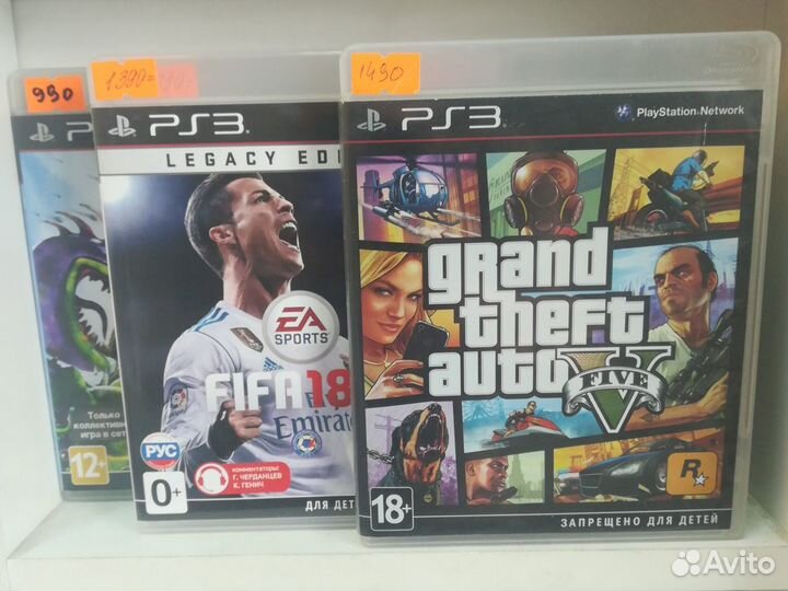 Игры для приставки PS 3