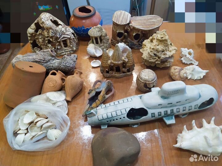 Грот для аквариума