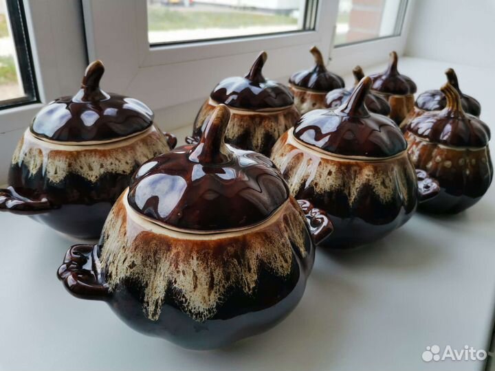 Керамические горшки