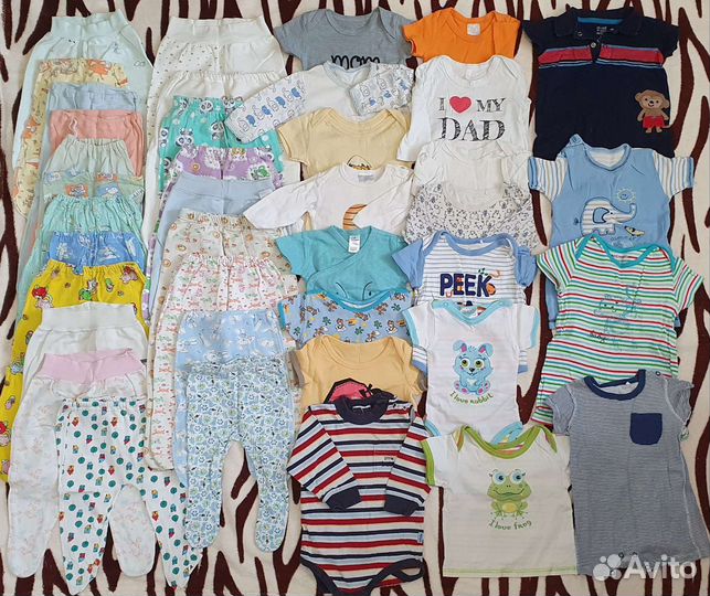 Вещи для новорожденных, 0-6 мес