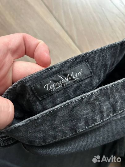 Tornado Mart Black Jeans