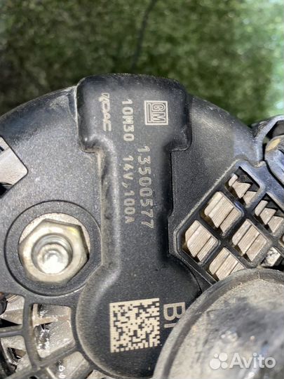 Генератор F18D4 Chevrolet Cruze 13500577