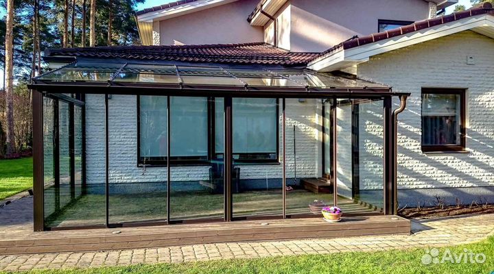 Безрамное остекление лоджий