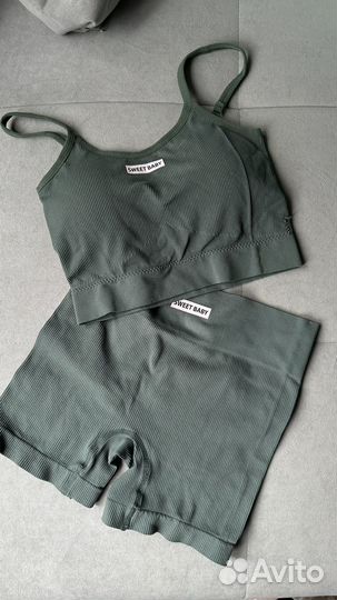 Костюм шорты с топом