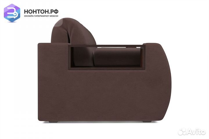Диван аккордеон Барон №3 коричневый