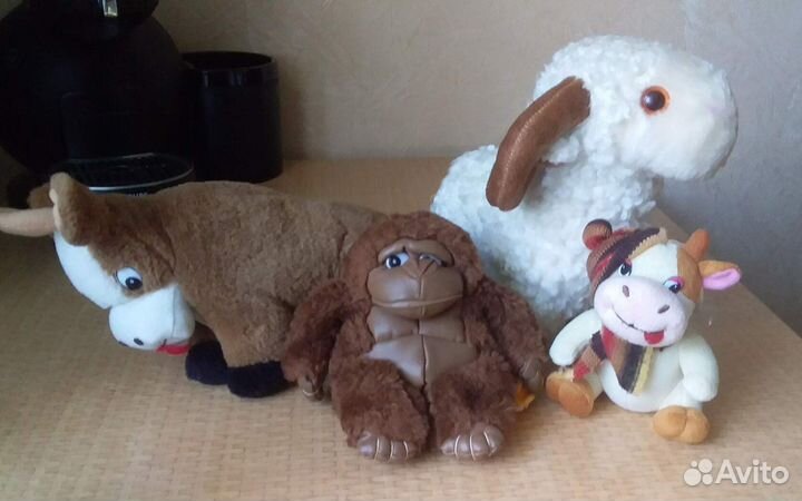 Мягкие игрушки пакетом