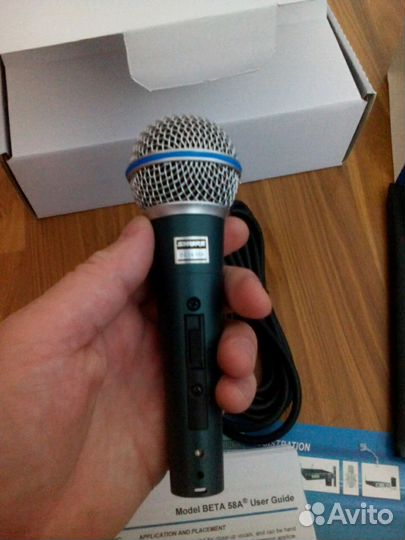 Микрофон вокальный shure beta58a new