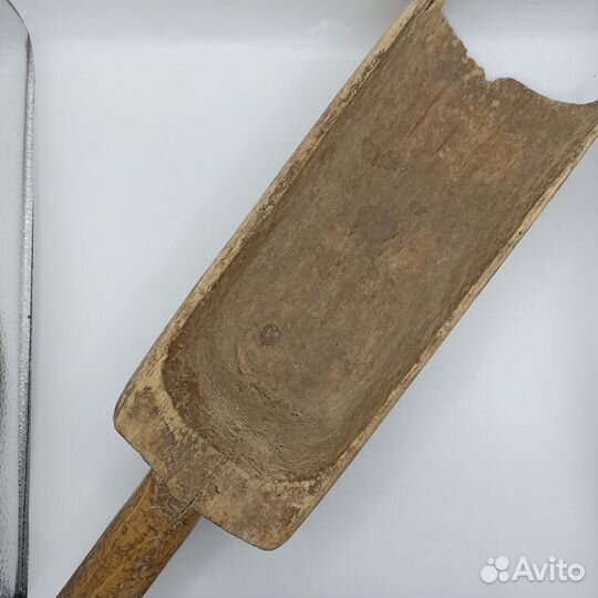 Деревянный старинный черпак (сзр)