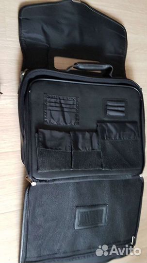 Мужской кожаный портфель бу