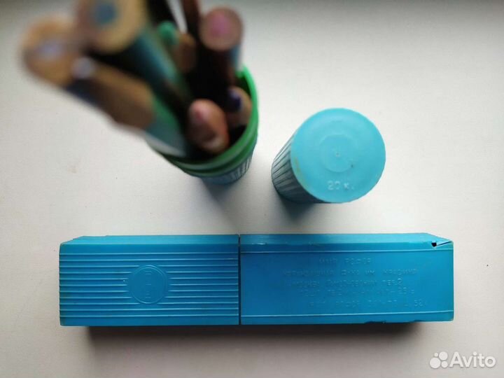 Карандаши, пеналы, мелки СССР