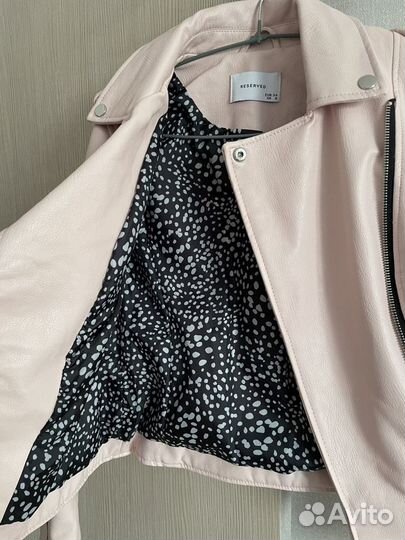 Куртка косуха женская 40-42, бледно розовыйцвет
