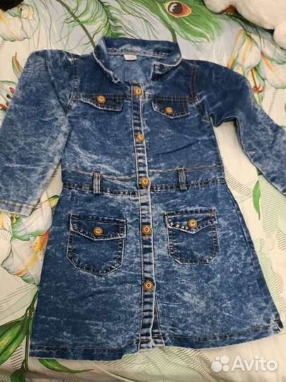 Халат для девочки jeans