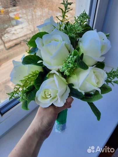 Свадебный букет невесты,дублер