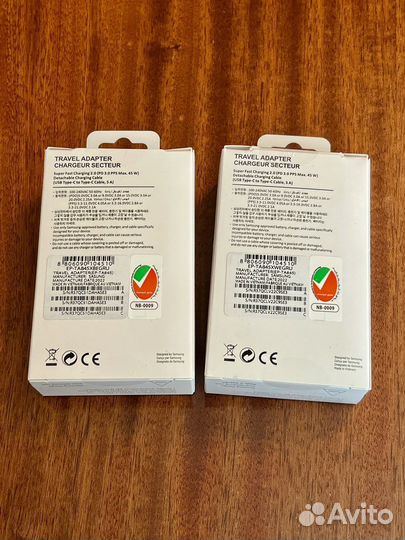 Блок питания (адаптер) Samsung 45W