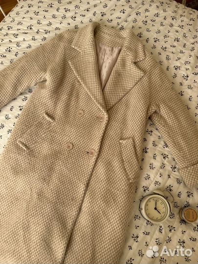 Пальто зимнее женское с шерстю 42-44