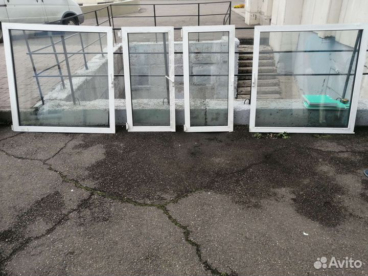 Окна пластиковые бу