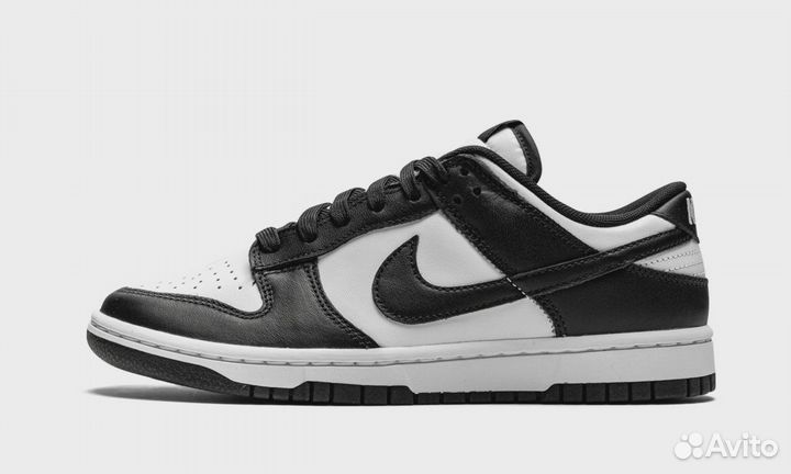 Кроссовки Nike Dunk Low Black White Оригинал