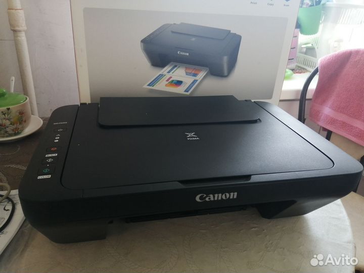 Цветной струйный принтер canon