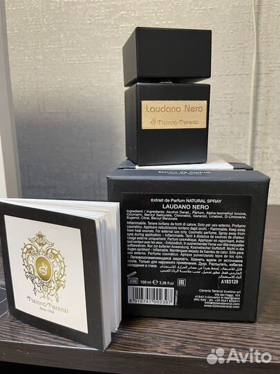 Парфюм tiziana terenzi Laudano Nero