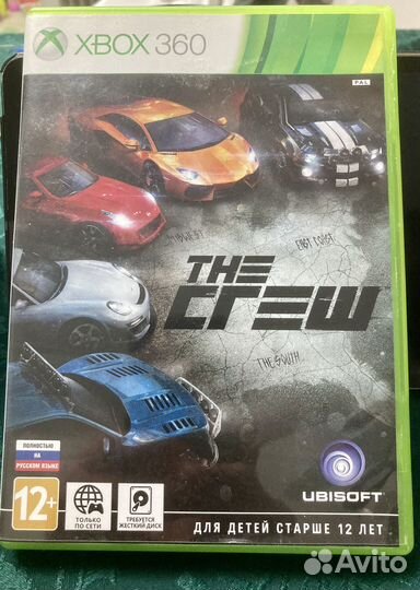 Диски на xbox 360 The Crew