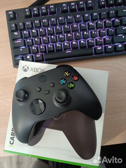 Геймпад xbox series carbon