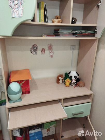 Стол компьютерный с надстройкой