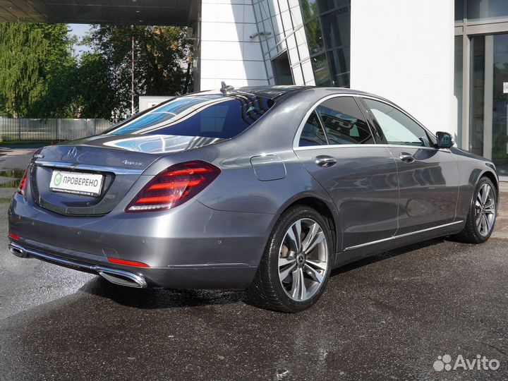 Mercedes-Benz S-класс 2.9 AT, 2019, 134 843 км