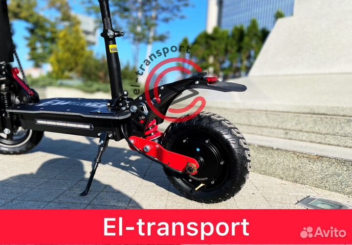 Электросамокат Woolong M5 мощный с сиденьем