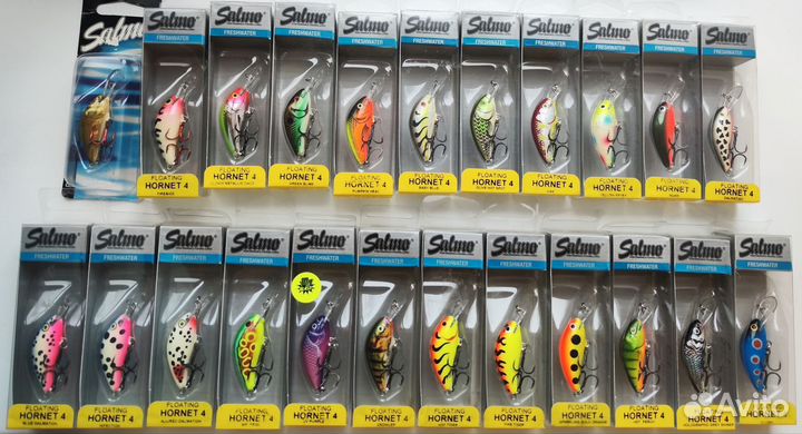 Salmo Hornet 2;3;4;5;6; 9; Rattlin 4,5; 5,5; 6,5