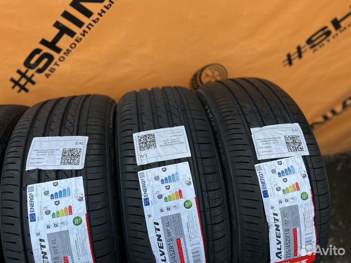 Zeta Alventi 225/45 R18 и 255/40 R18 95Y