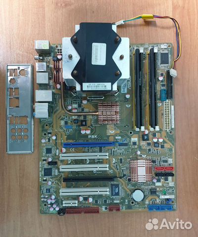 Asus P5K комплект