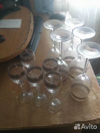 Салатник хрустальный большой, 22 см