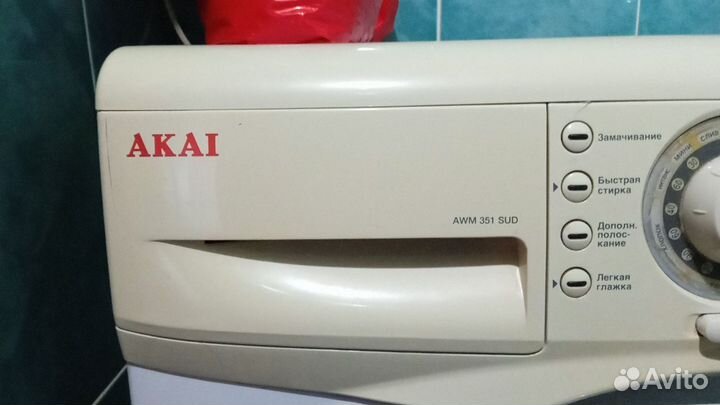 Стиральная машина Akai 351 SUD на восстановление