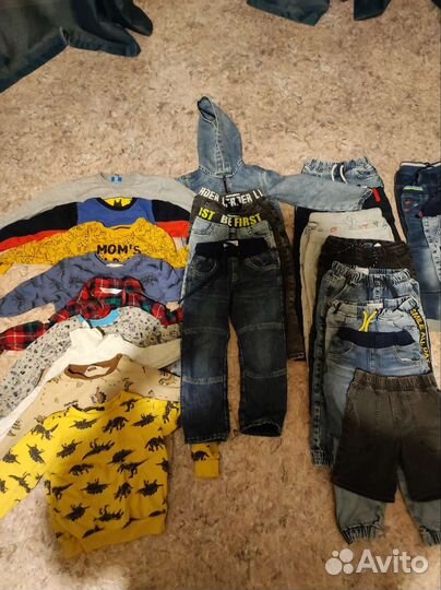 Детские вещи пакетом от 86 до 116 размера