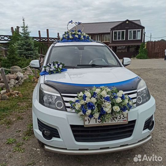 Свадебные украшения на машину