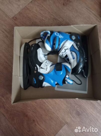 Коньки раздвижные р 28-29