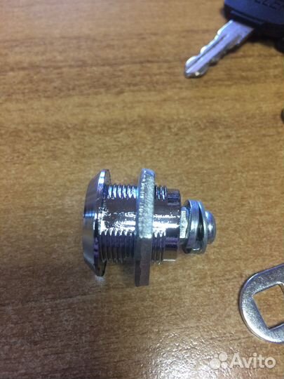 Замок мебельный Soller 16mm хром