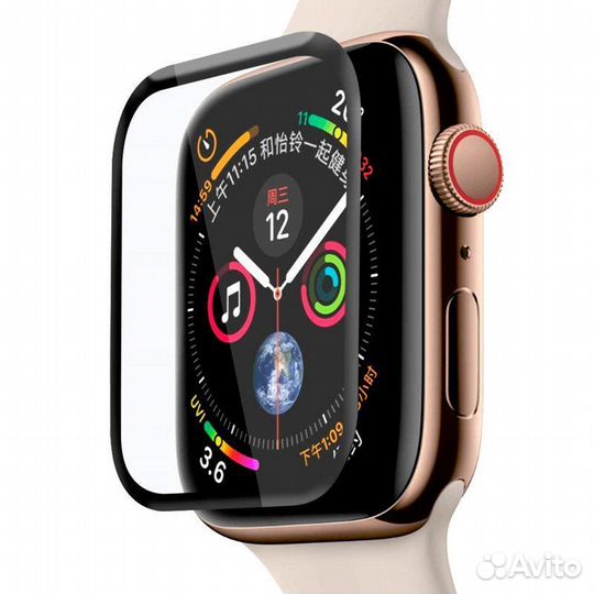 Защитное стекло на Apple Watch 40mm тех упаковка