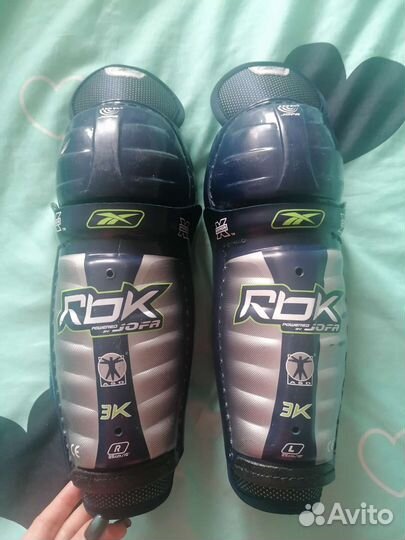 Хоккейные щитки детские