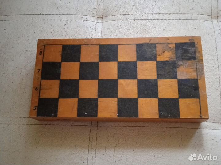 Шахматы и шашки СССР бу