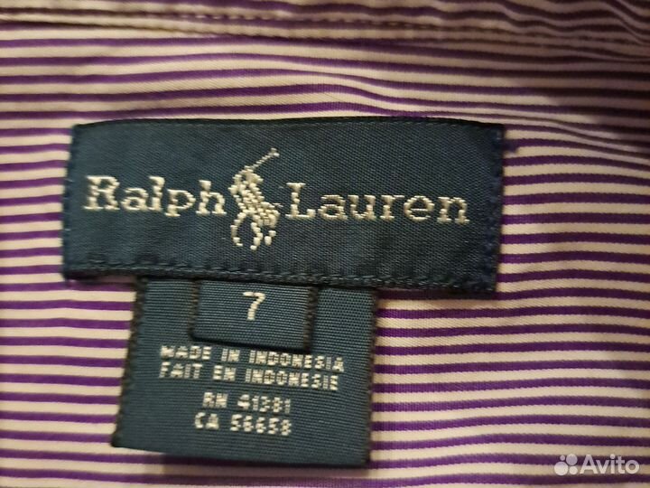 Детская рубашка polo ralph lauren. Оригинал